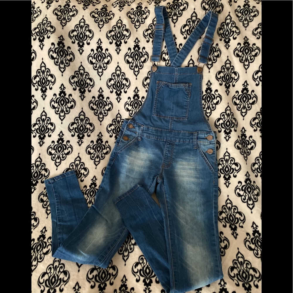VIP Skinny Jean Overalls